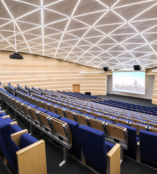Mobiliario para salas de conferencia y auditorios